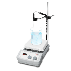 MS7-H550-S LED Magnetic Hotplate Stirrer With 7 Inch Ceramic Plate